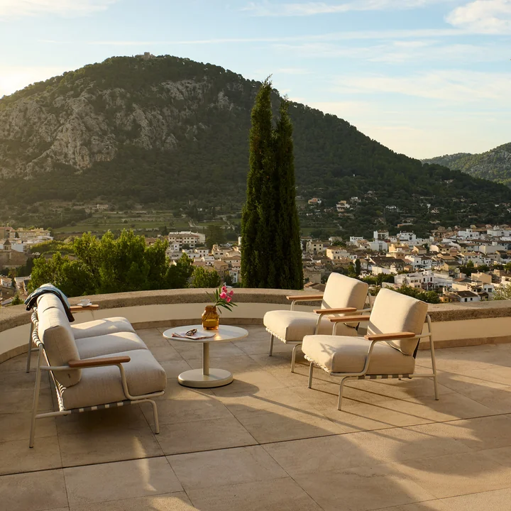 Muuto - Settle 3-zitsbank voor buiten