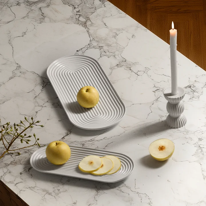 Lyngby Porcelæn - Lyngby Tura serveerschalen ovaal