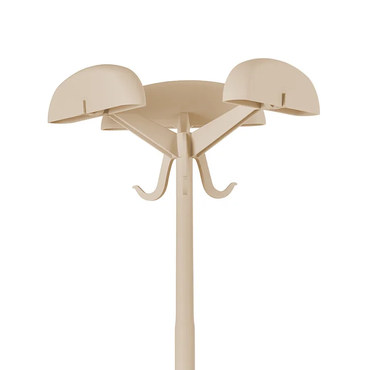 Kartell - Alta Tensione Kapstok, mat duifgrijs
