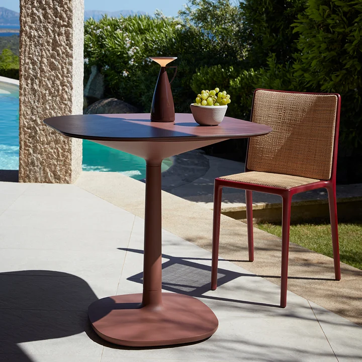 Kartell - Belvedere Vienna stoel, bordeaux