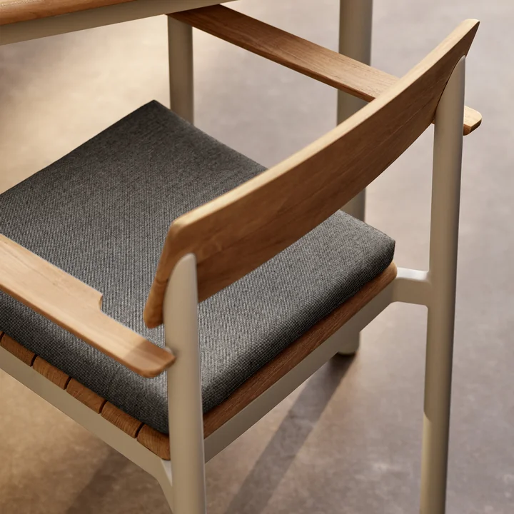 Fritz Hansen - Skagerak Pelagus Fauteuil, teak / ivoor