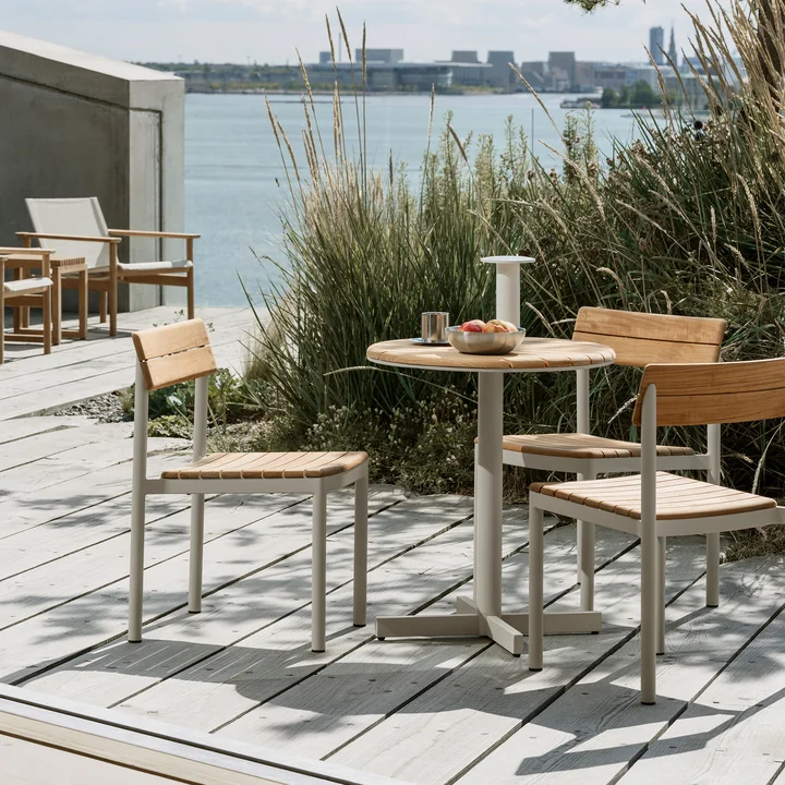 Fritz Hansen - Skagerak Pelagus Stoel, teak / ivoor