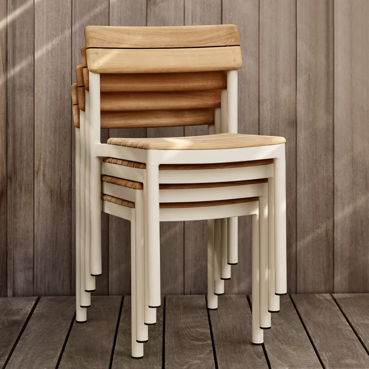 Fritz Hansen - Skagerak Pelagus Stoel, teak / ivoor