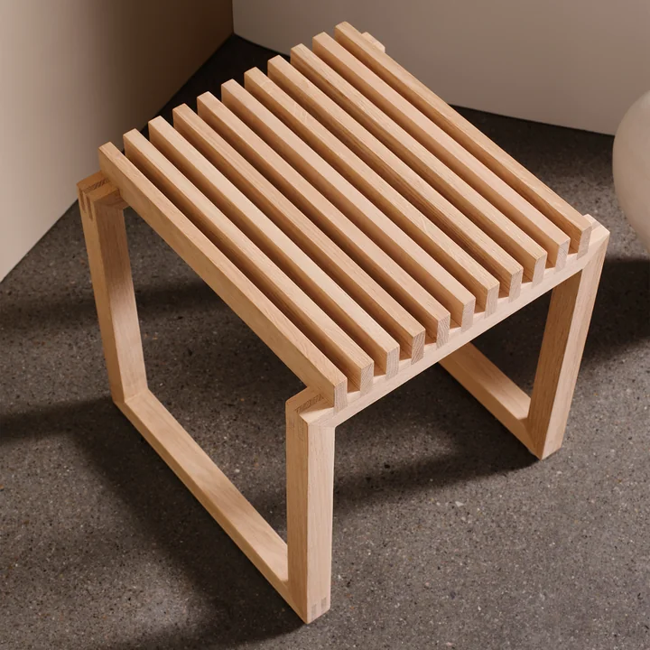 Fritz Hansen - Skagerak Cutter Houten kruk, eik