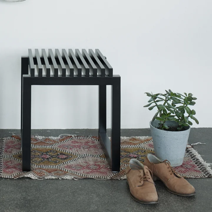Fritz Hansen - Skagerak Cutter Houten kruk, zwart