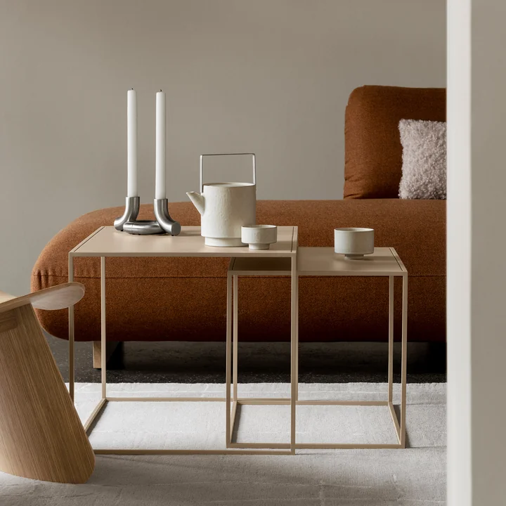 Blomus - Fera Bijzettafel, L, (set van 2)