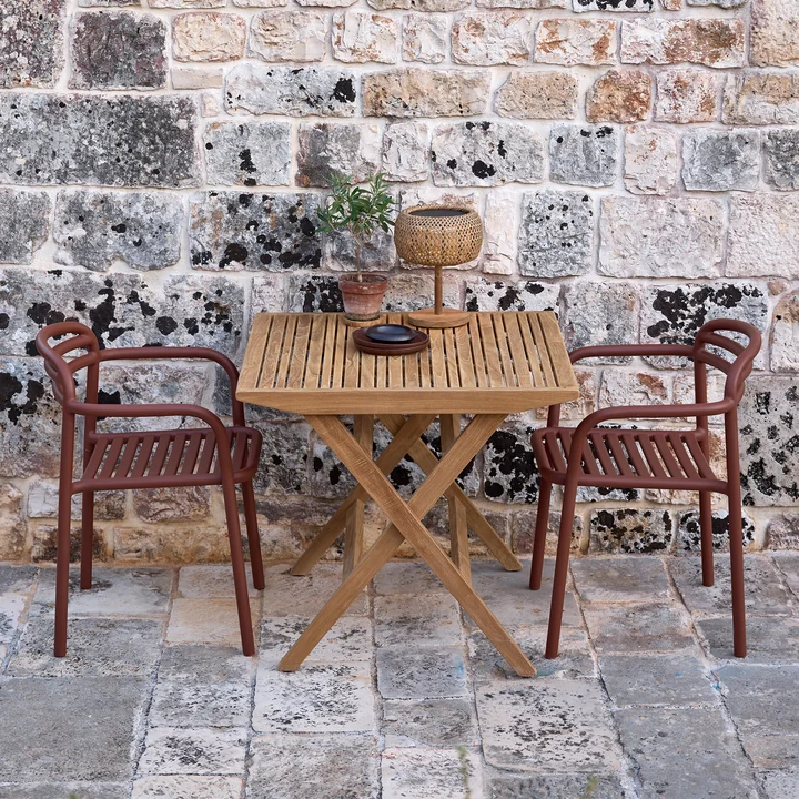 Cane-line - Bliss Fauteuil, woestijnrood