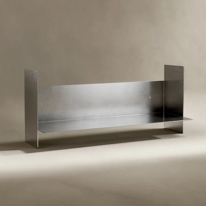 TipToe - PLI wandplank, CORE, roestvrij staal