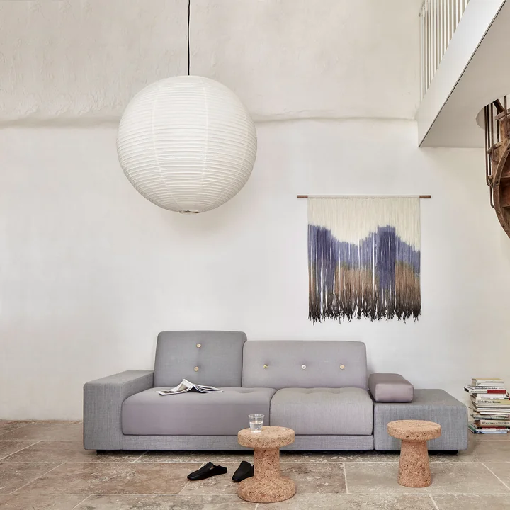 Vitra - Hanglamp Akari 120A, Ø 120 cm, naturel