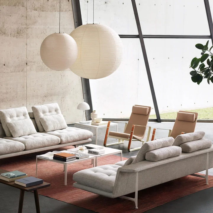 Vitra - Hanglamp Akari 120A, Ø 120 cm, naturel
