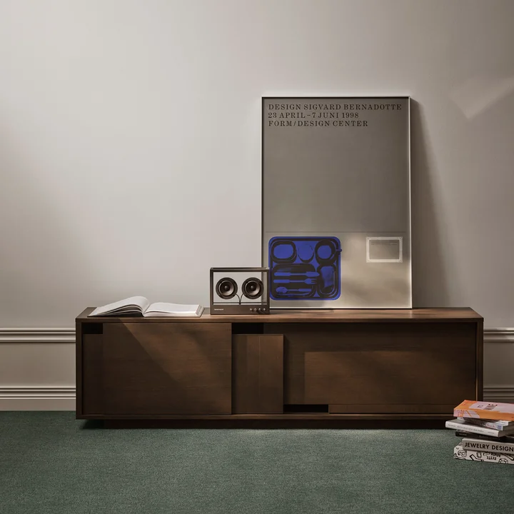 Design House Stockholm - Layer Dressoir / TV-meubel, donker eiken