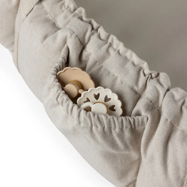 Sebra - Babynestje, beige gemêleerd