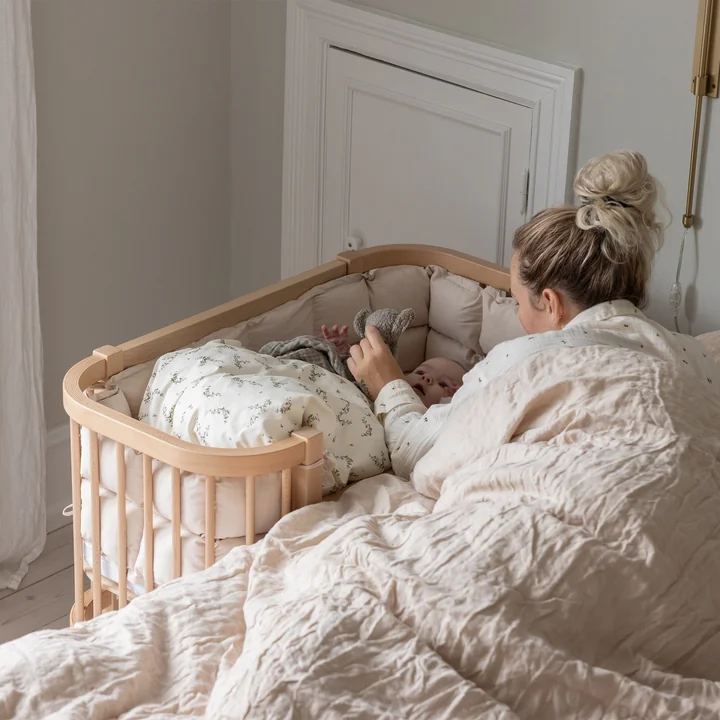 Sebra - Co-sleeper, houten editie