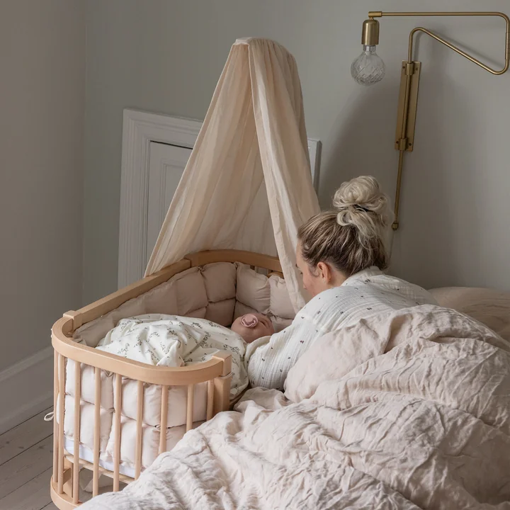Sebra - Co-sleeper, houten editie