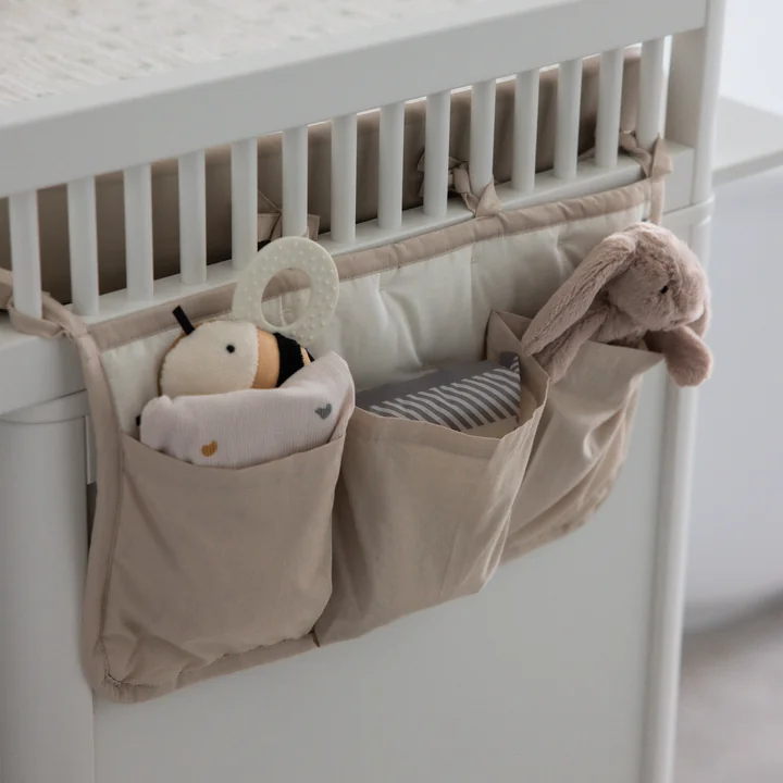 Sebra - hangende organizer, morning beige