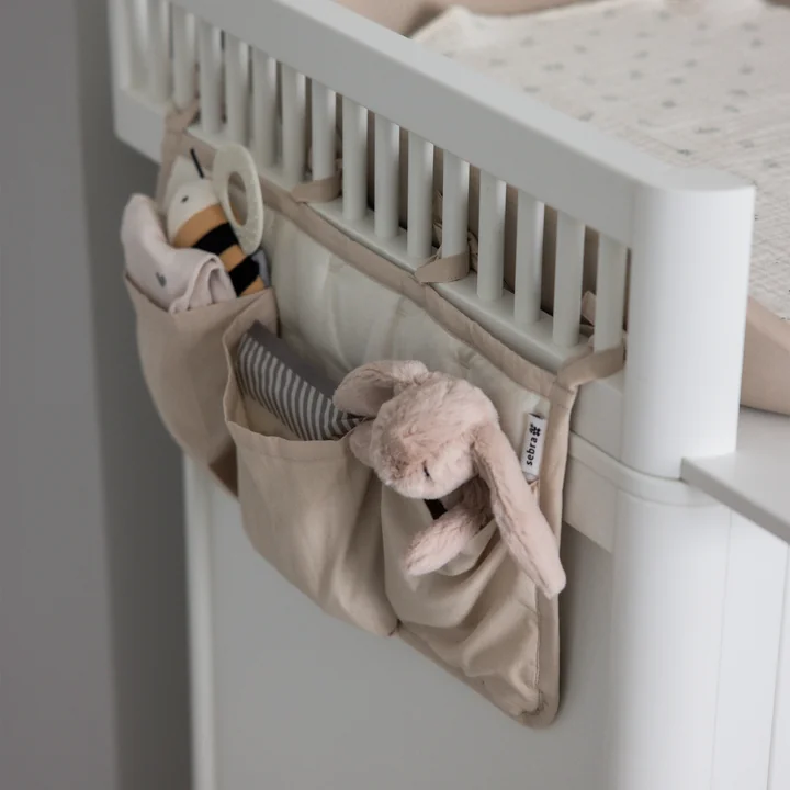 Sebra - hangende organizer, morning beige