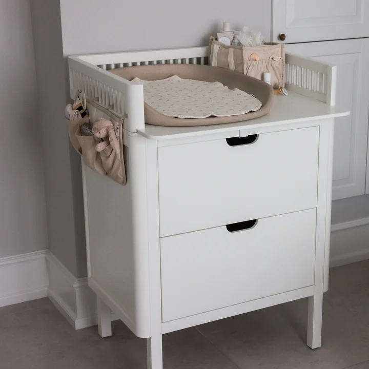 Sebra - hangende organizer, morning beige