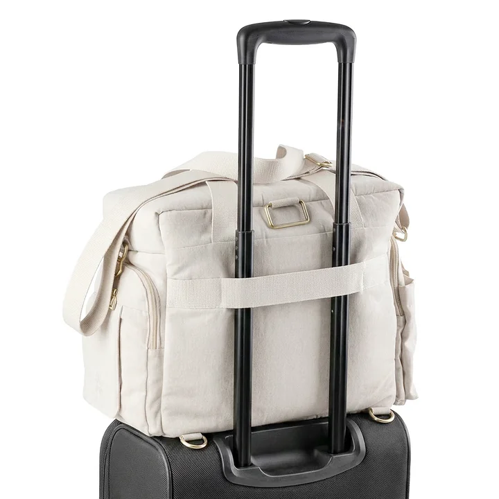 Sebra - On-the-go luiertas, beige gemêleerd