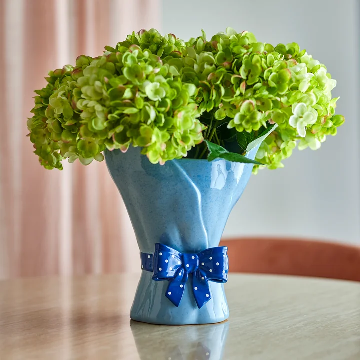 Bloomingville - Belivia Vaas, blauw
