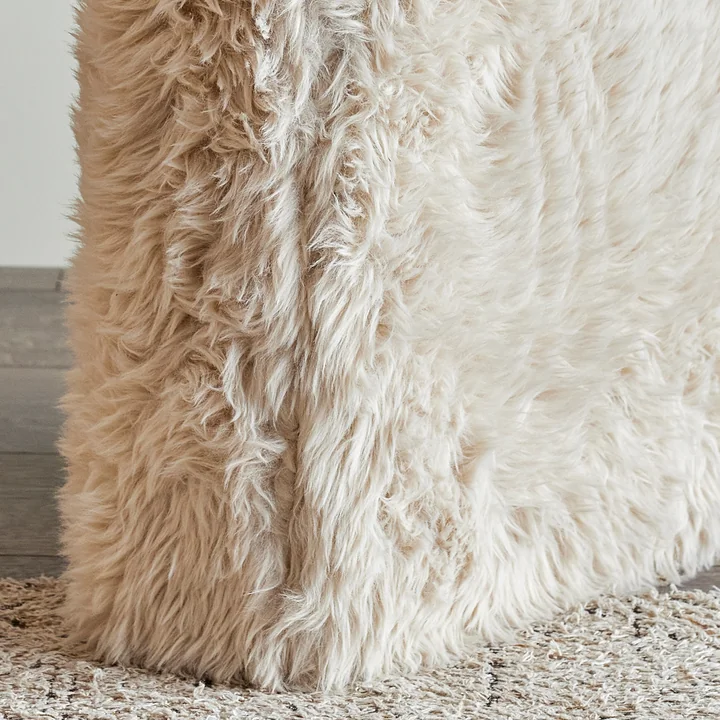 Bloomingville - Bobbie Kruk, Fluffy, beige