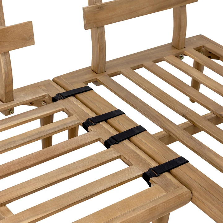 Bloomingville - Cesano Outdoor loungeset, natuur, acacia