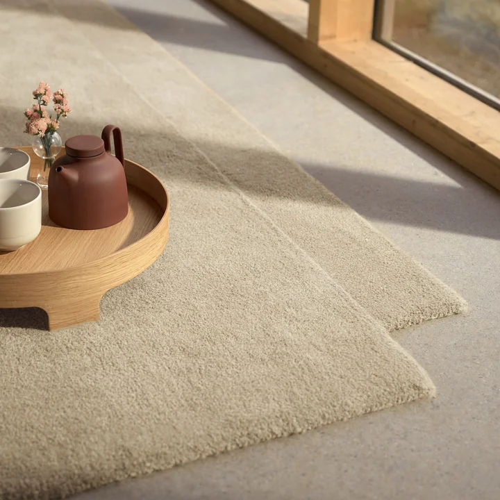 Design House Stockholm - Level Vloerkleed, beige