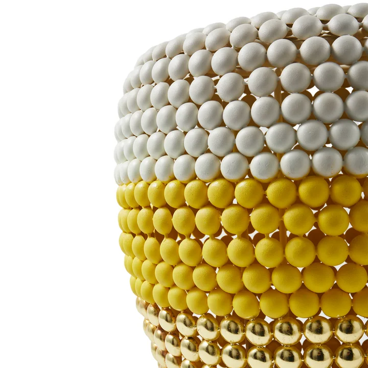 POLSPOTTEN - Dot Kruk, gestreept, wit