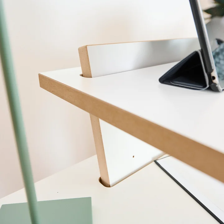 Tojo - bureau Staand bureau, wit