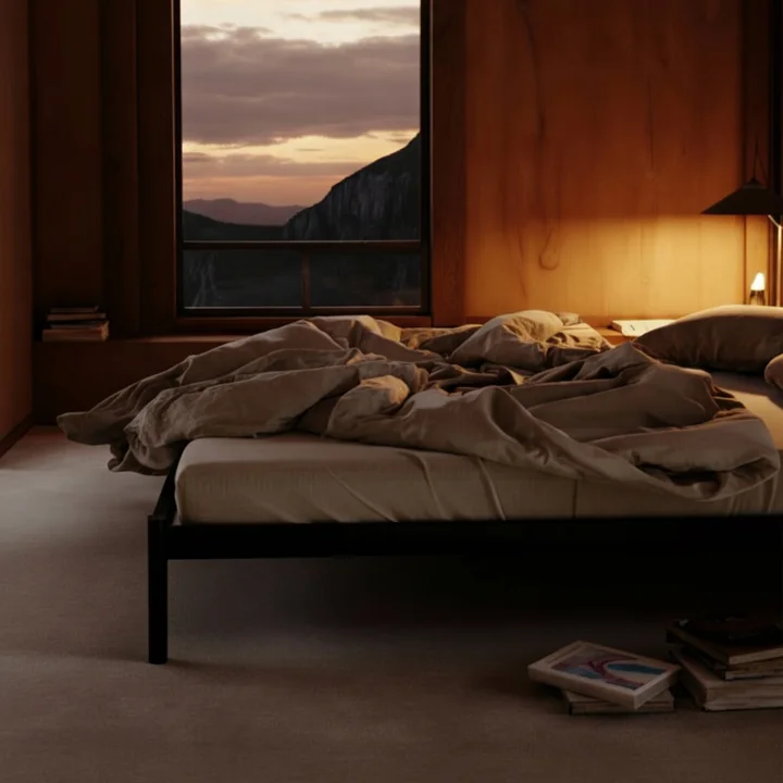 Hans Hansen - Pure bed, zwart