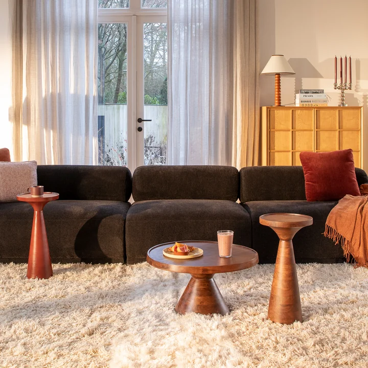 Zuiver - Floss Salontafel, walnoot