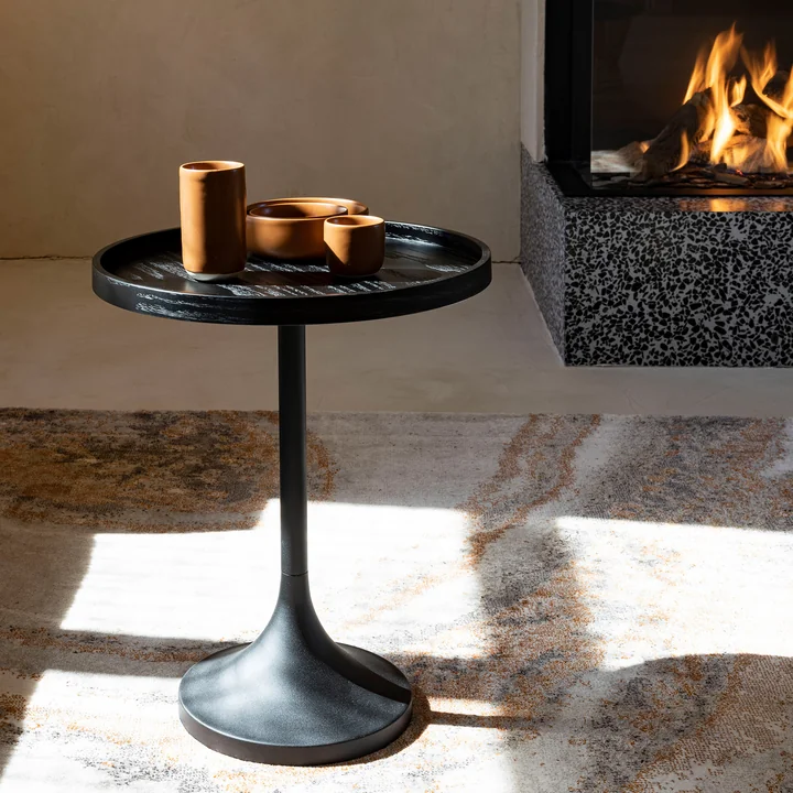 Jason Bijzettafel, zwart van Zuiver