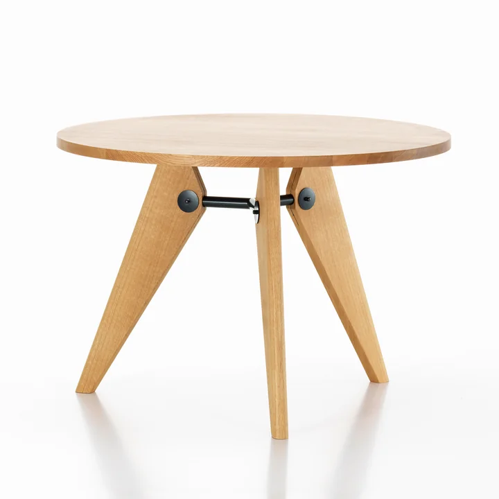Vitra - Guéridon Eettafel, Ø 105 cm, geolied eiken