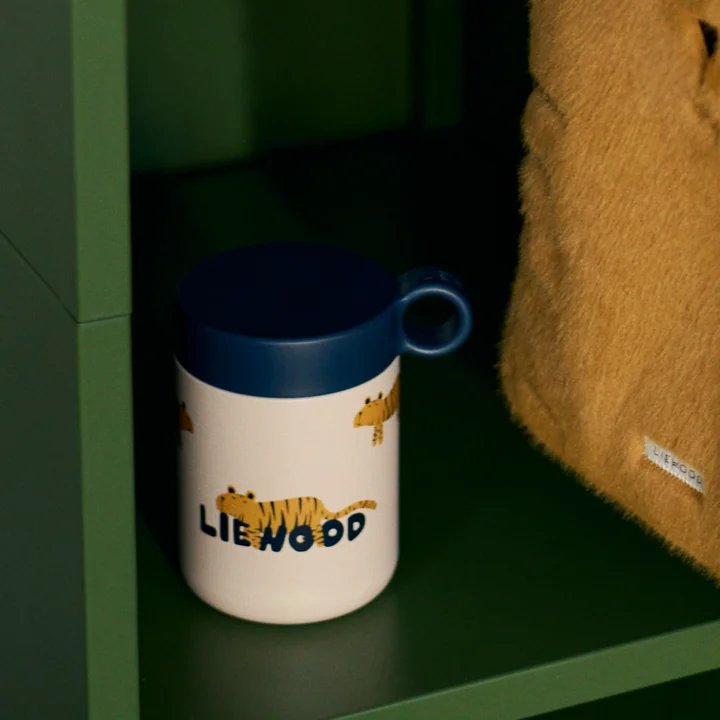 LIEWOOD - Kiani serveerschaal, Tiger / sandy