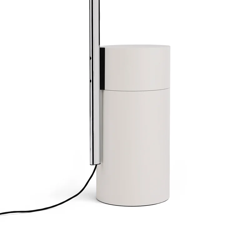 HAY - Compass -staande lamp, geborsteld aluminium