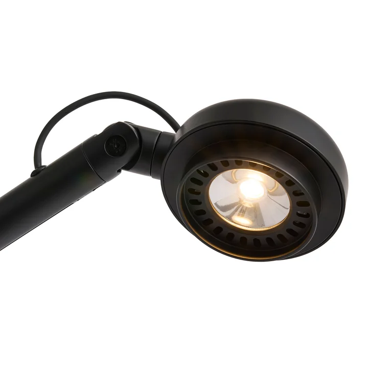 HAY - Fifty-Fifty -bureaulamp, soft black