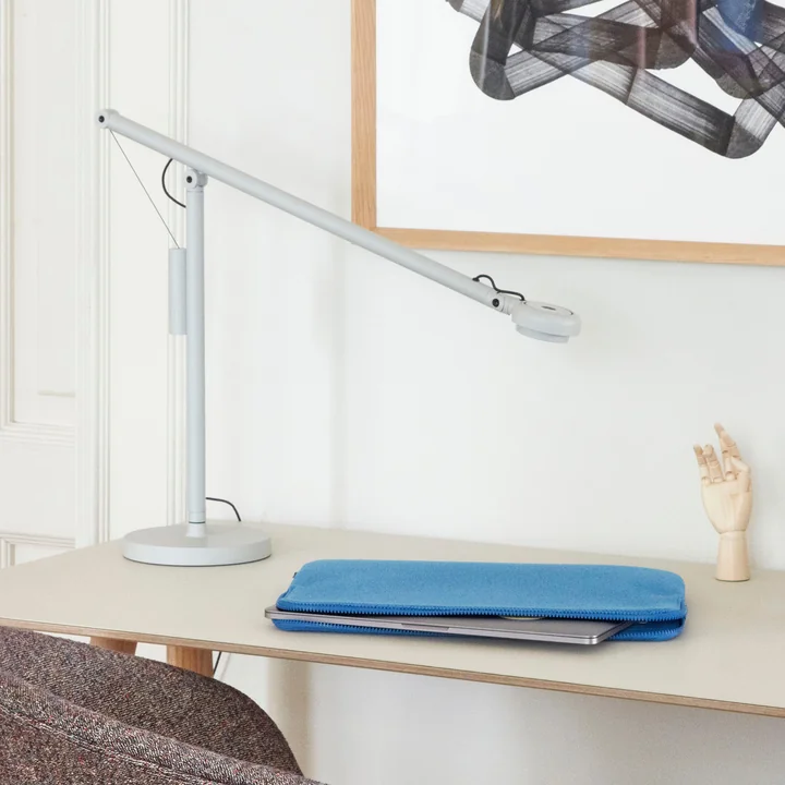 HAY - Fifty-Fifty -bureaulamp, ash grey