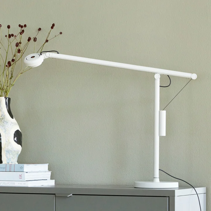 HAY - Fifty-Fifty -bureaulamp, ash grey