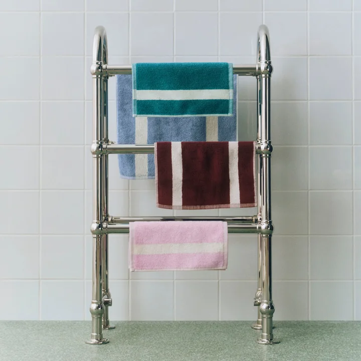 HAY - Stripe washandjes en handdoeken