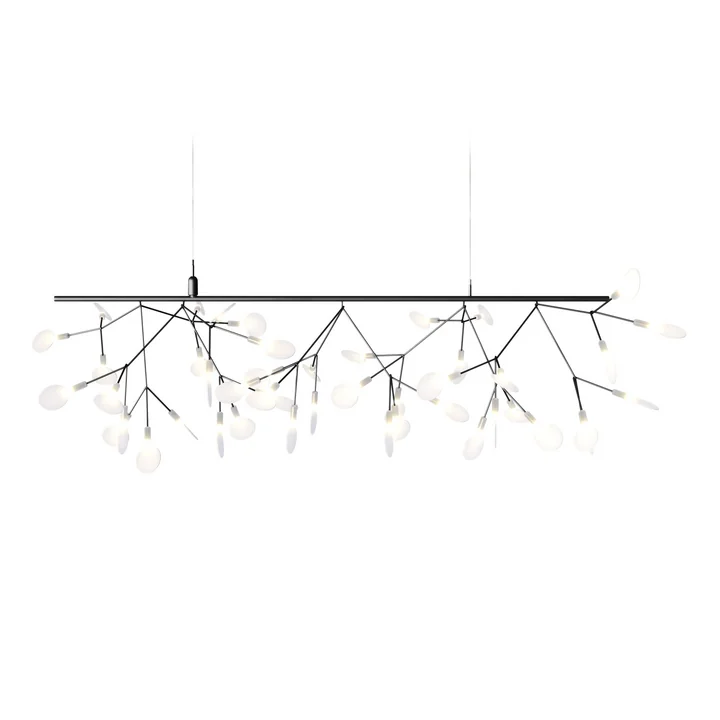 Moooi - Heracleum III Linear hanglamp, nikkel