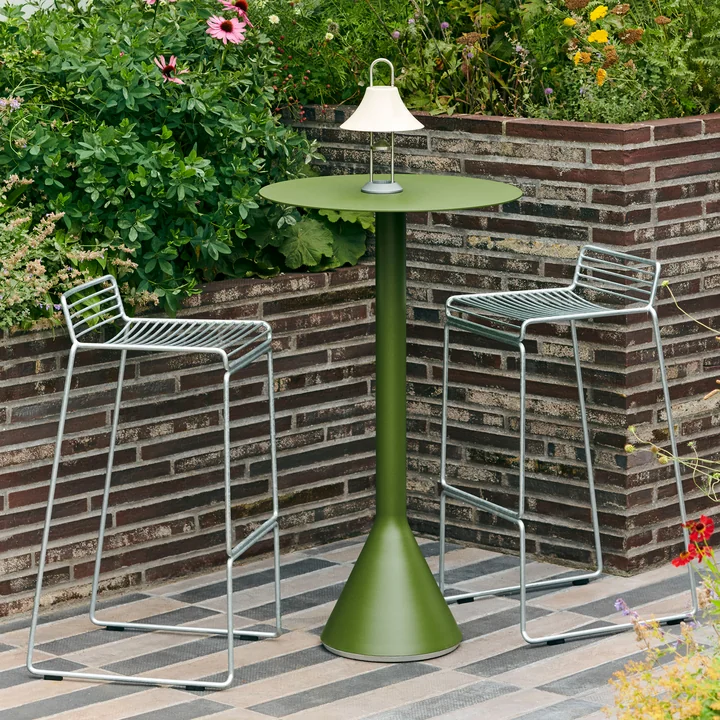 HAY - Palissade Cone Staafel, Ø 60 x H 105 cm, olijfgroen