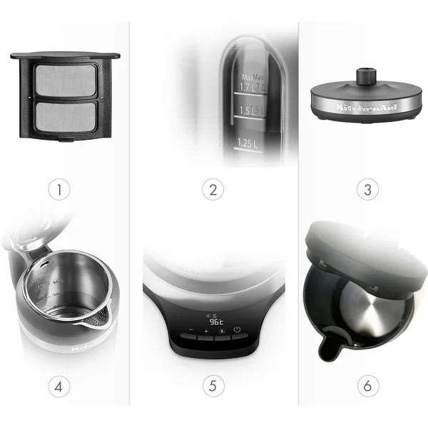 Waterkoker - praktische extra's