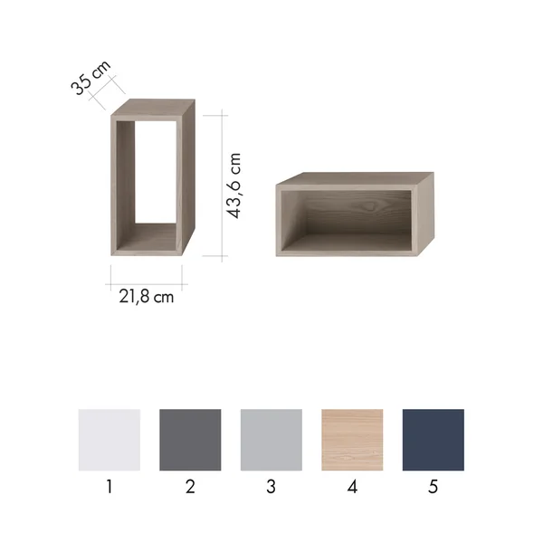 Muuto - Fabrikant Serie Gestapeld