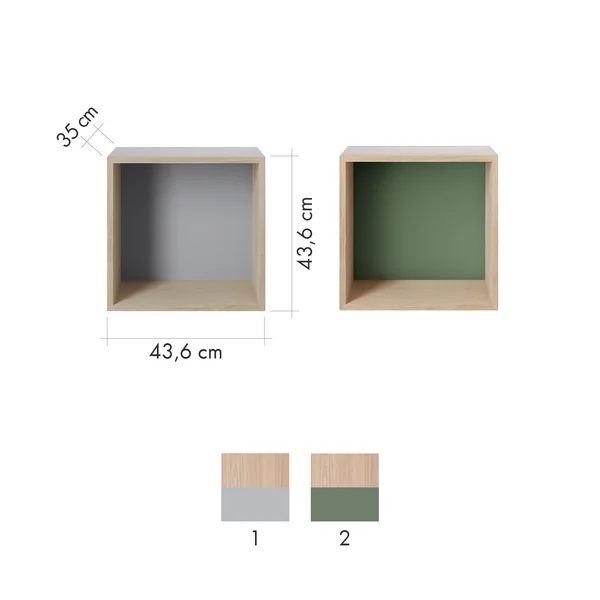 Muuto - Fabrikant Serie Gestapeld