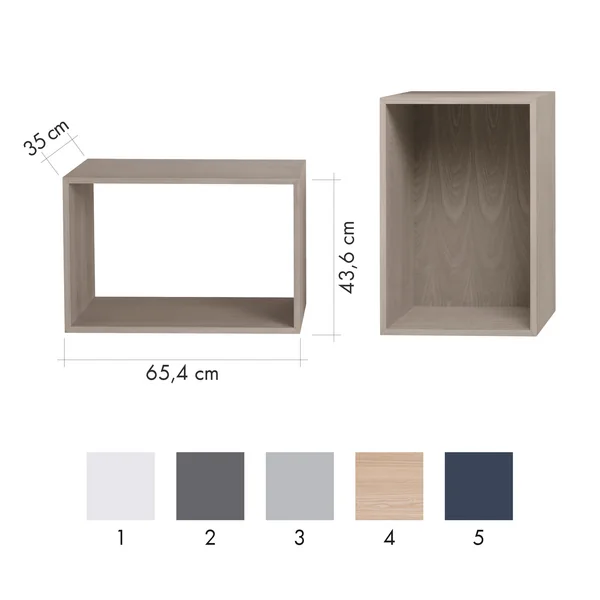 Muuto - Fabrikant Serie Gestapeld