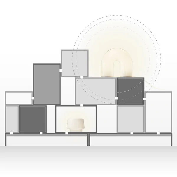 Tafellamp als sfeerlicht
