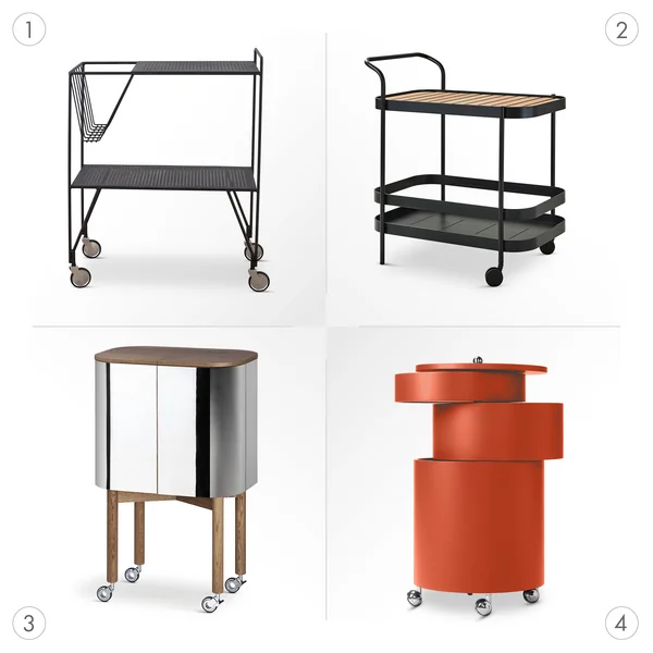 Trolley: multifunctionele meubelen