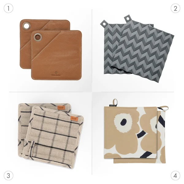 ovenhandschoenen en ovenwanten - Materiaal