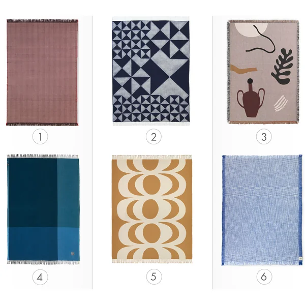 Wollen dekens of spreien