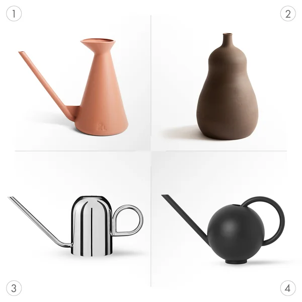 Gieters - ontwerp en capaciteit