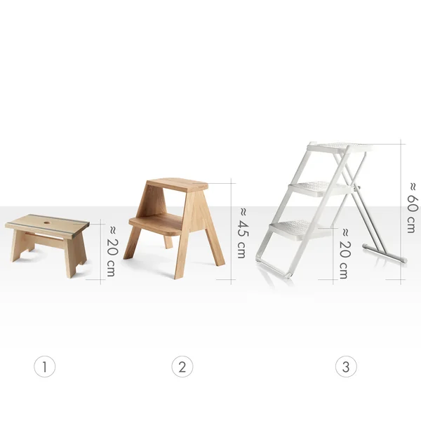Aantal treden op designtrappen